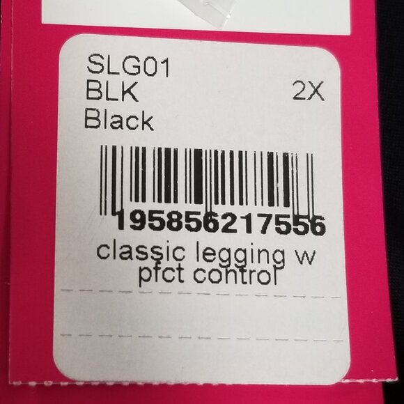 Nwt Commando Womens Size 2X Classic Legging with Perfect Control Black - Picture 8 of 8